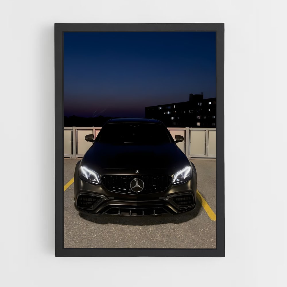 Poster raffiné AMG Cls – affiche Mercedes (vue 2)